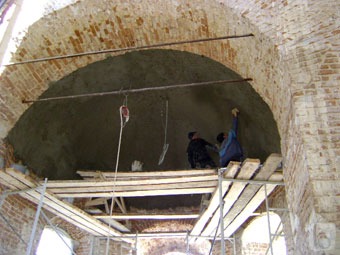 ремонт церкви в Вологодской области
