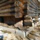 Фундамент для деревянного дома, ремонт